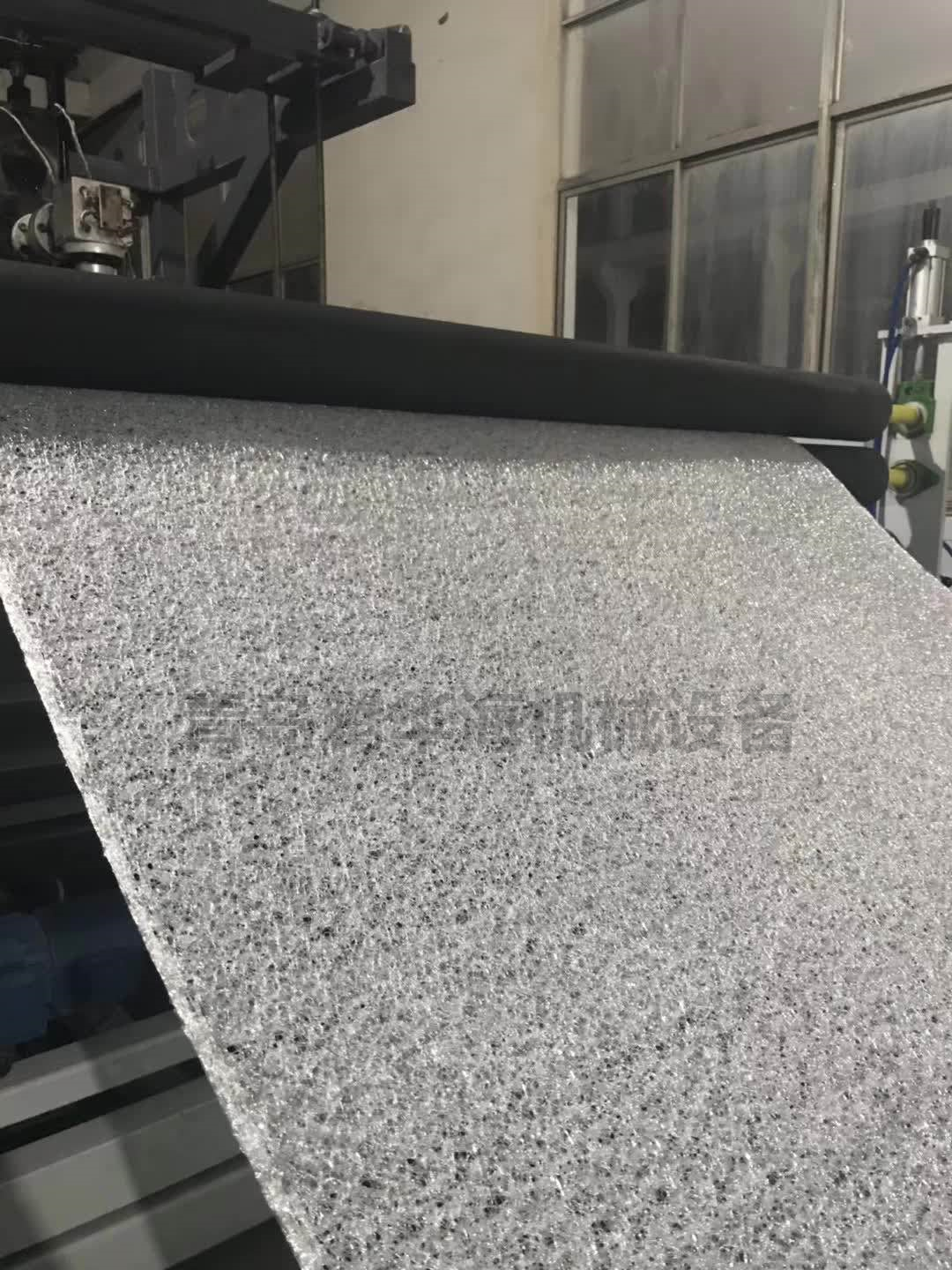 POE高分子塑料喷丝床垫设备
